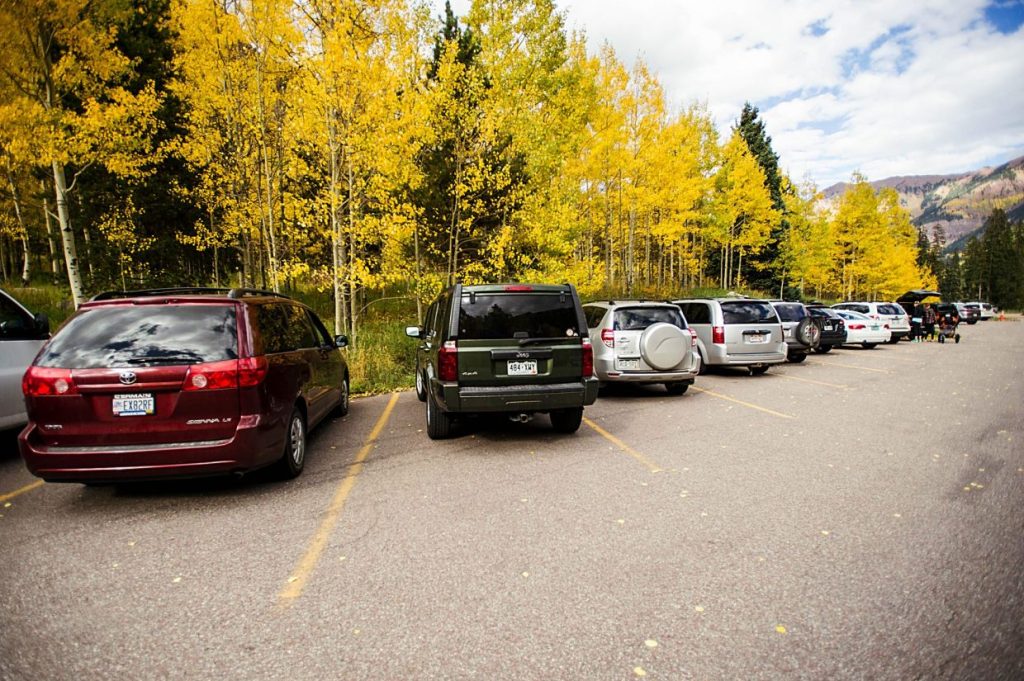 maroon bells parking